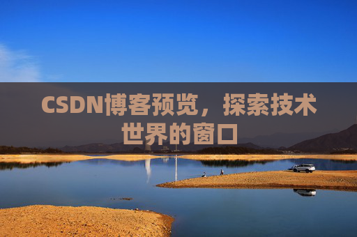 CSDN博客预览，探索技术世界的窗口